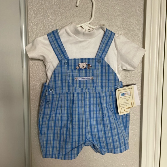 Other - VTG McBaby Plaid Shortall Set